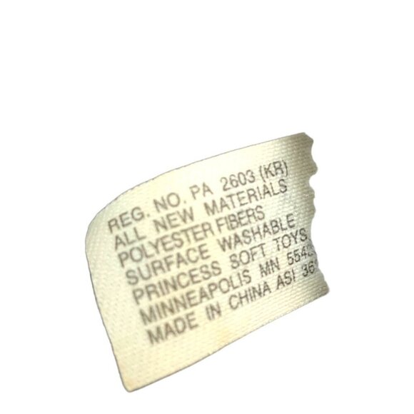 Princess Soft Toys White Teddy Bear 11in Plush Stuffed Animal Toy Gift Cuddly - Picture 8 of 11